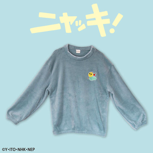 ニャッキ コラボ もこもこルームウェア上