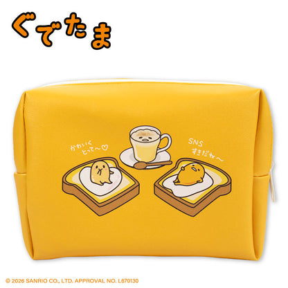【予約商品】ぐでたま コラボ 窓付きポーチ