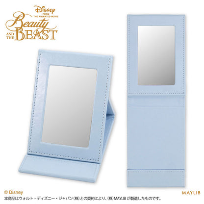 【予約商品】美女と野獣 デザイン 折り畳みミラー