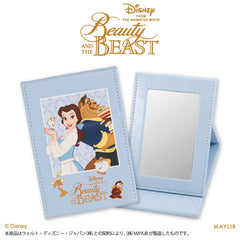 【予約商品】美女と野獣 デザイン 折り畳みミラー