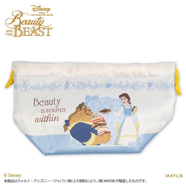 【予約商品】美女と野獣 デザイン ランチ巾着
