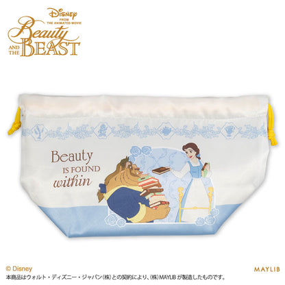 【予約商品】美女と野獣 デザイン ランチ巾着