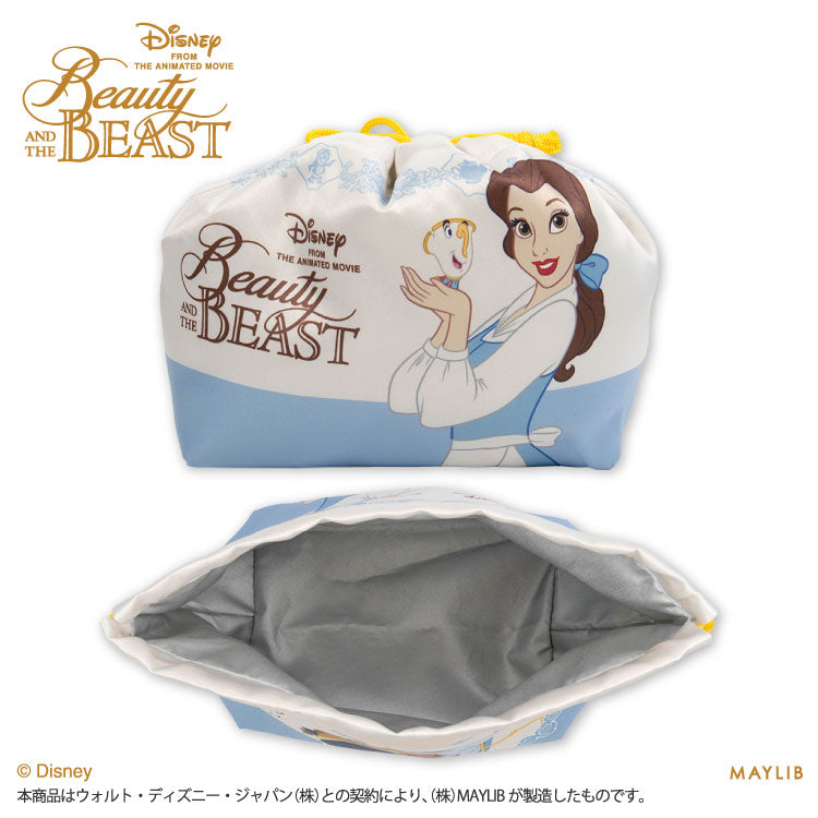 【予約商品】美女と野獣 デザイン ランチ巾着