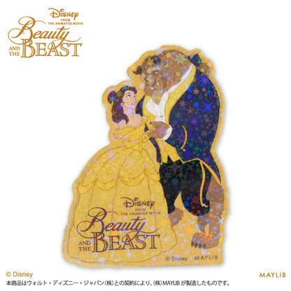 【予約商品】美女と野獣 デザイン ステッカークリア