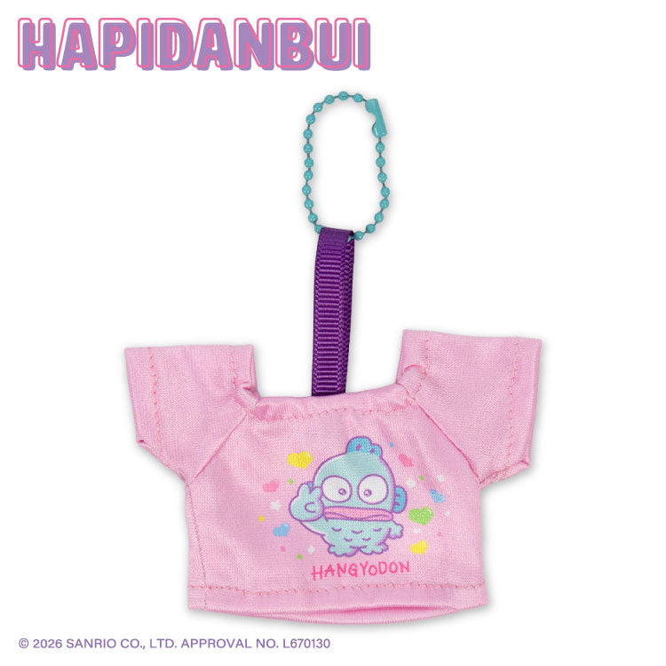 【予約商品】サンリオキャラクターズ はぴだんぶい Ｔシャツキーホルダー