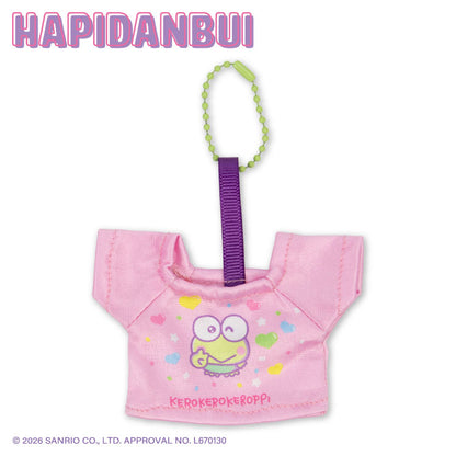 【予約商品】サンリオキャラクターズ はぴだんぶい Ｔシャツキーホルダー
