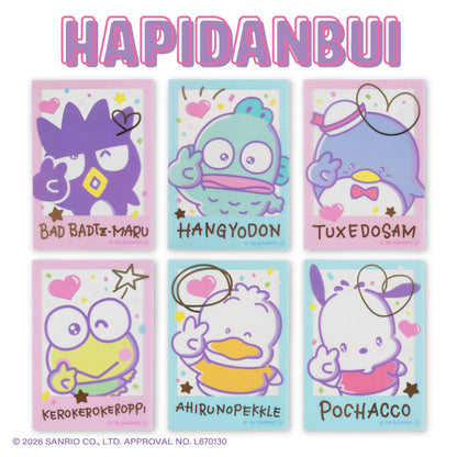 【予約商品】サンリオキャラクターズ はぴだんぶい ステッカークリア