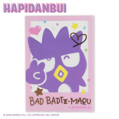 【予約商品】サンリオキャラクターズ はぴだんぶい ステッカークリア