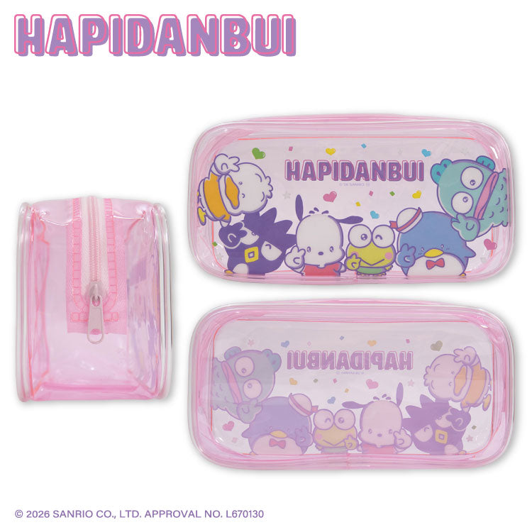 【予約商品】サンリオキャラクターズ はぴだんぶい クリアペンケース