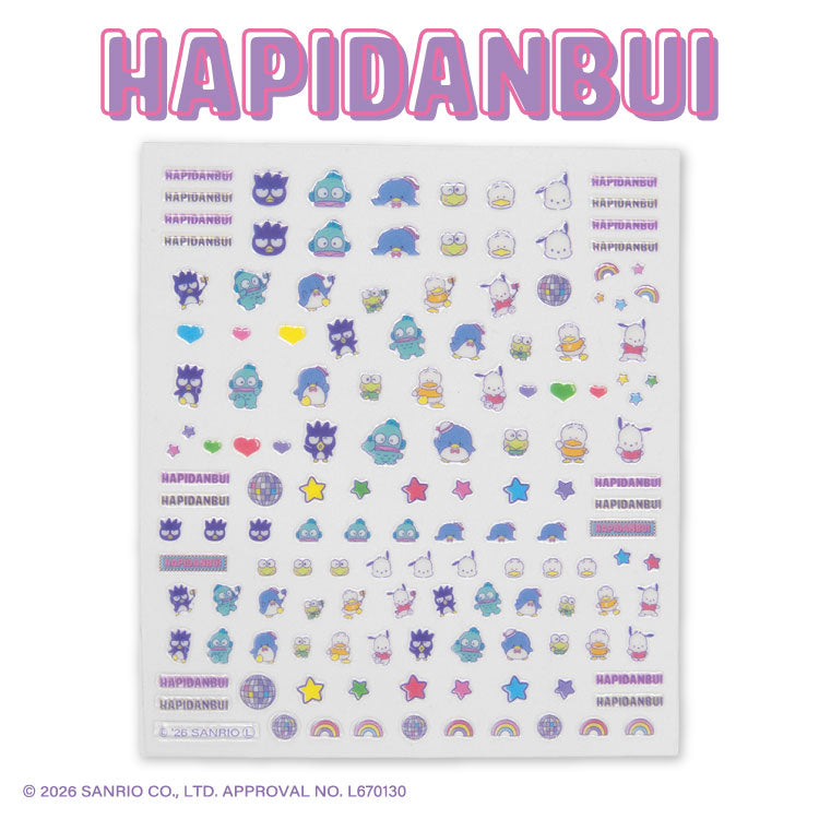 【予約商品】サンリオキャラクターズ はぴだんぶい ネイルパーツシール