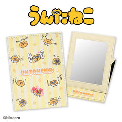 【予約商品】うんたねこ コラボ 折り畳みミラー