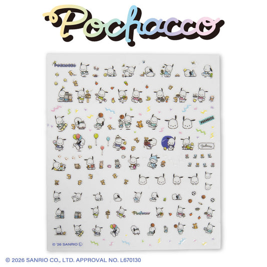 ポチャッコ ネイルパーツシール ポーズコレクション