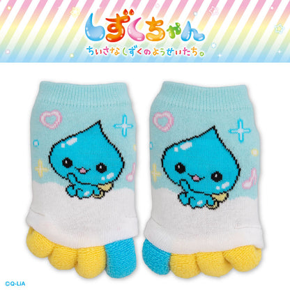 【予約商品】しずくちゃん コラボ 足指すっきりソックス