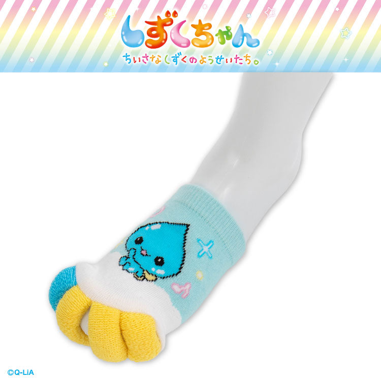 【予約商品】しずくちゃん コラボ 足指すっきりソックス
