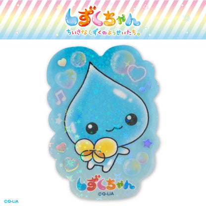 【予約商品】しずくちゃん コラボ ステッカークリア