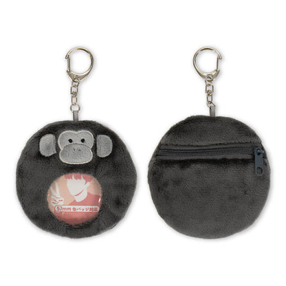 ぬいぐるみ缶バッジホルダー