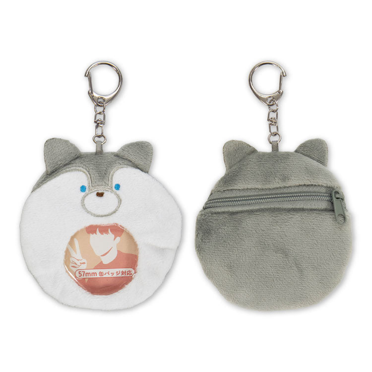 ぬいぐるみ缶バッジホルダー