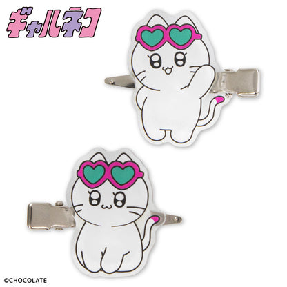 【予約商品】ギャルネコ コラボ アクリル前髪クリップ