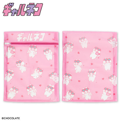【予約商品】ギャルネコ コラボ 洗濯ネット2P