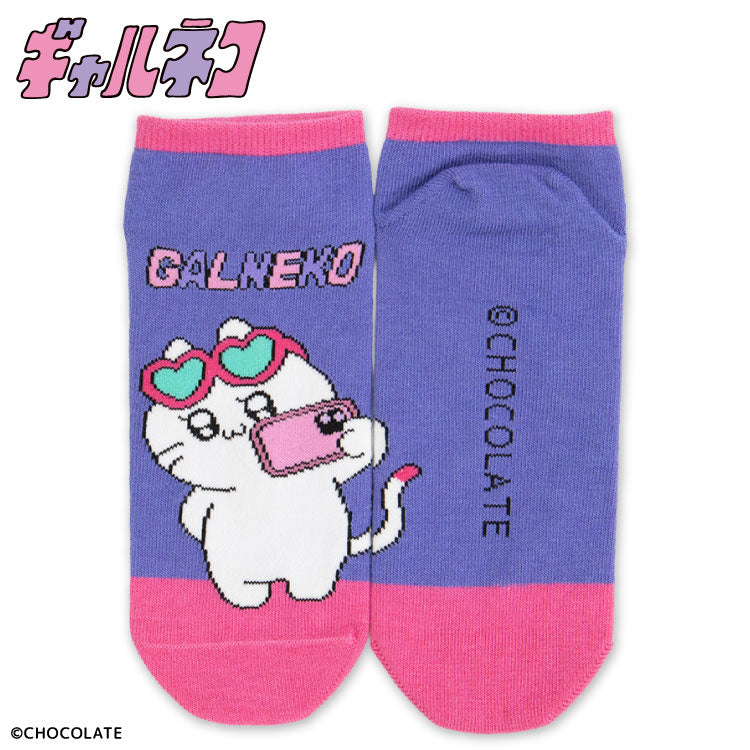 【予約商品】ギャルネコ コラボ アンクルソックス