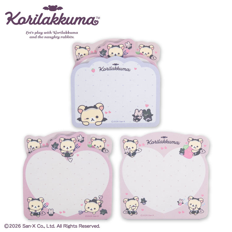 【予約商品】コリラックマ コラボ ダイカットメモ