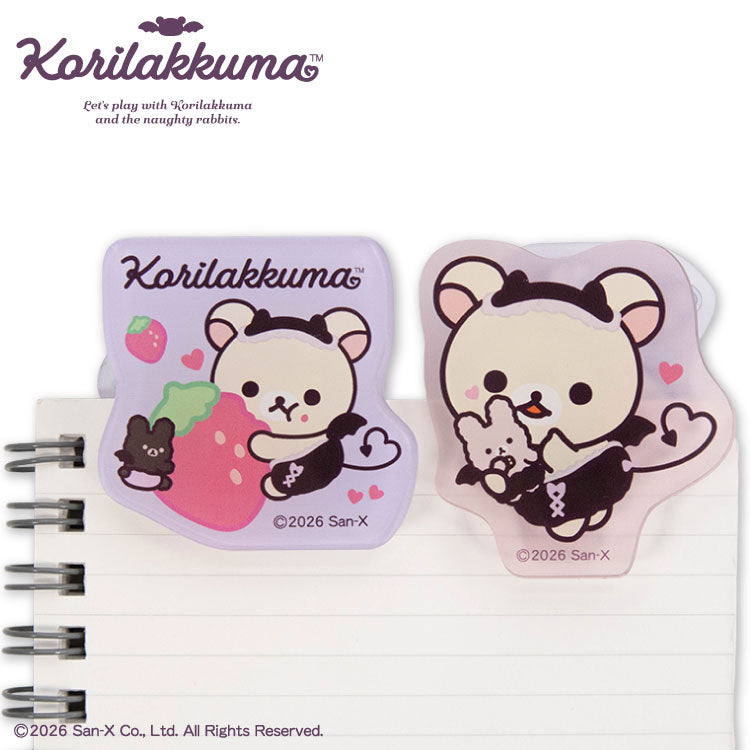 【予約商品】コリラックマ コラボ アクリルスタンドクリップ2P