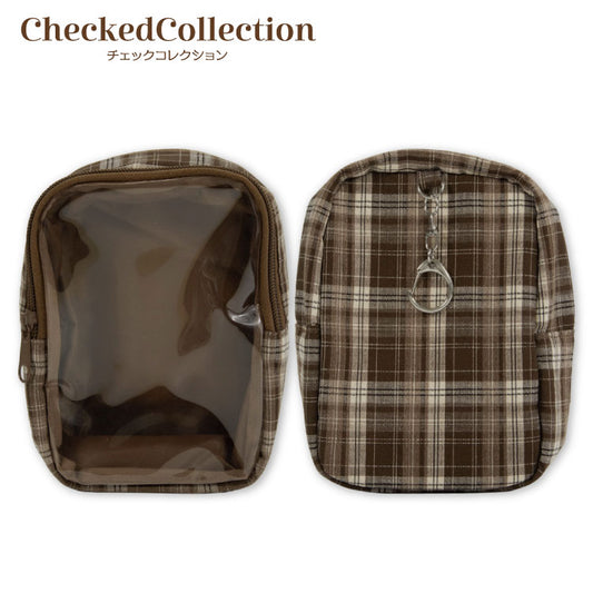 【予約商品】CheckedCollection ぬいポーチ