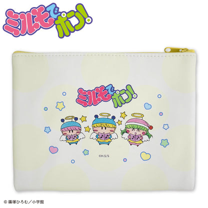 【予約商品】ミルモでポン！ コラボ 合皮フラットポーチ