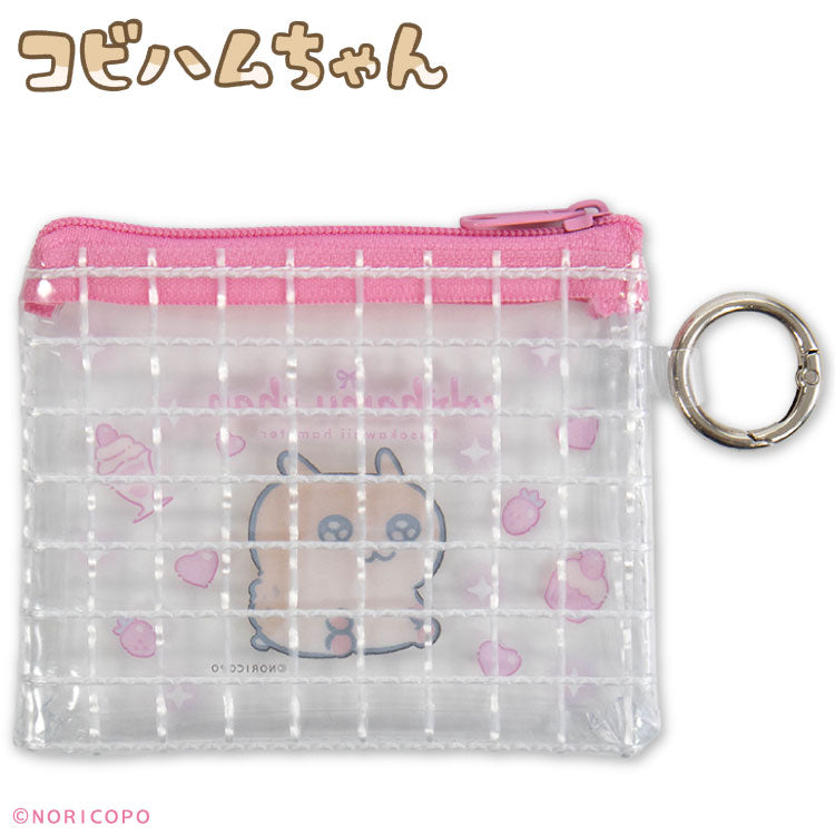 【予約商品】コビハムちゃん コラボ クリアメッシュポーチ