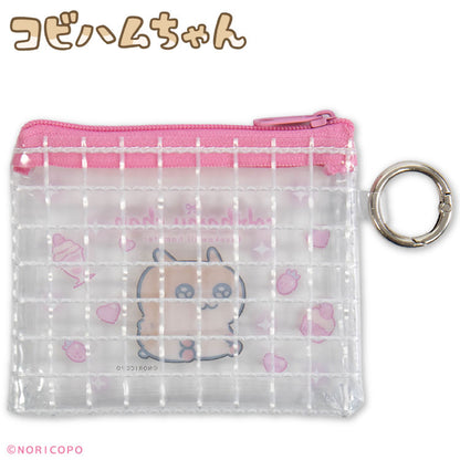 【予約商品】コビハムちゃん コラボ クリアメッシュポーチ