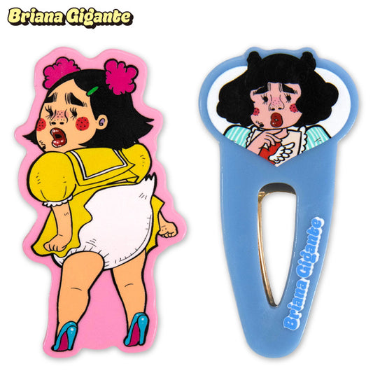【予約販売】ブリアナ・ギガンテ コラボ ヘアクリップ2P