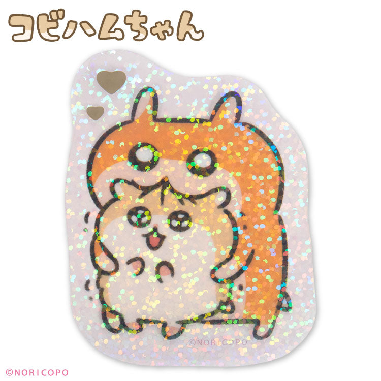 【予約商品】コビハムちゃん コラボ ランダムステッカークリア