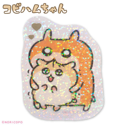 【予約商品】コビハムちゃん コラボ ランダムステッカークリア