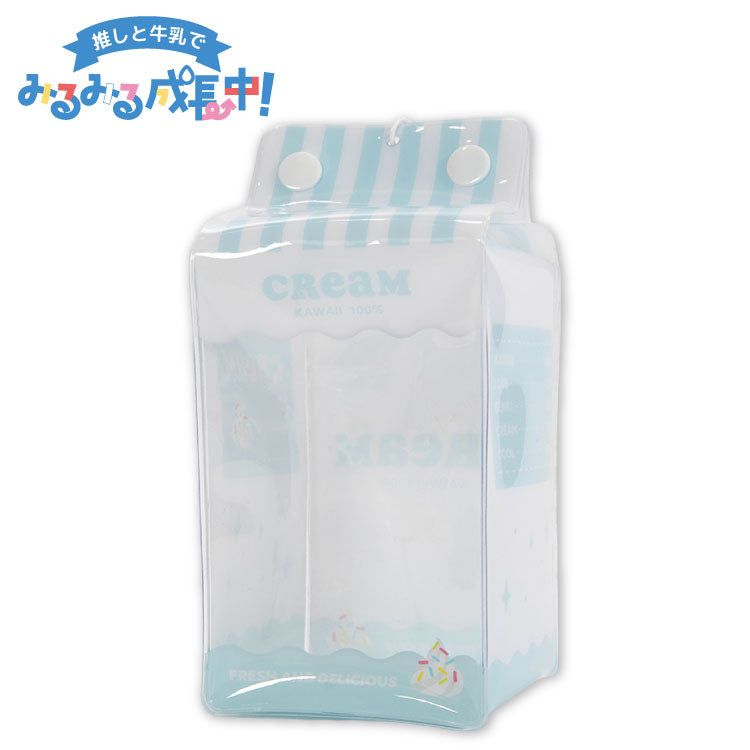 【予約商品】推しと牛乳でミルミル成長中 ぬいポーチ
