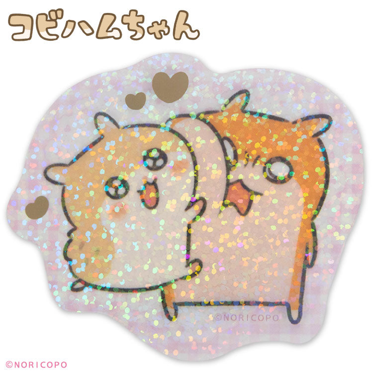 【予約商品】コビハムちゃん コラボ ランダムステッカークリア