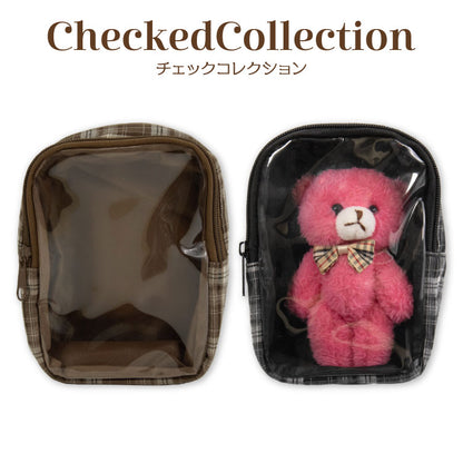 【予約商品】CheckedCollection ぬいポーチ