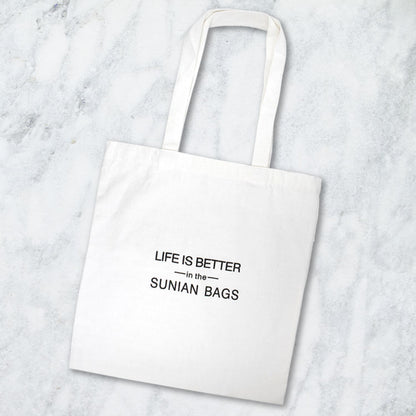 トートバッグ LIFEISBETTER