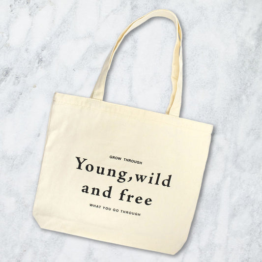 トートバッグ Young,wild