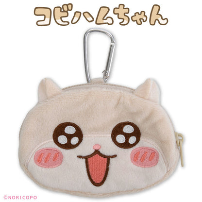 【予約商品】コビハムちゃん コラボ ダイカットポーチ