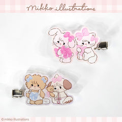 【予約販売】mikko コラボ アクリル前髪クリップ