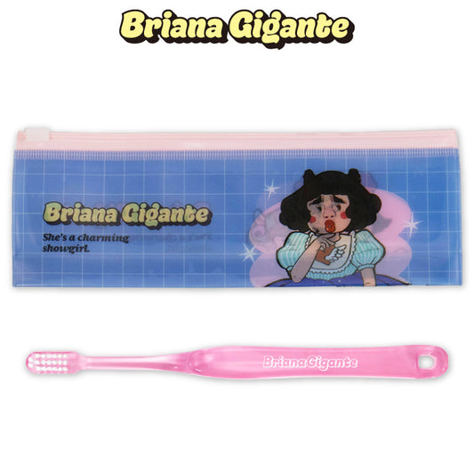 【予約販売】ブリアナ・ギガンテ コラボ 歯ブラシセット