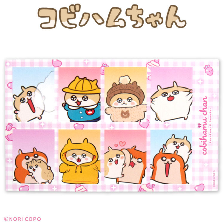 【予約商品】コビハムちゃん コラボ 証明写真風ステッカー