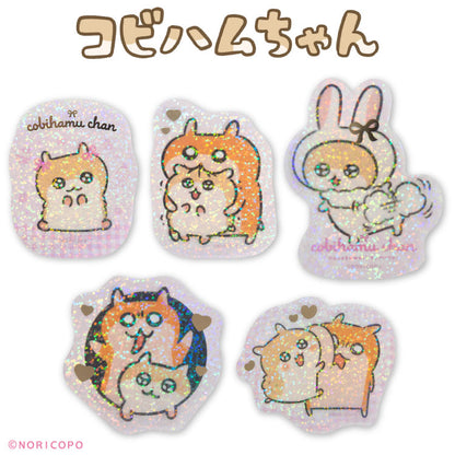 【予約商品】コビハムちゃん コラボ ランダムステッカークリア