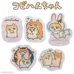 【予約商品】コビハムちゃん コラボ ランダムステッカークリア