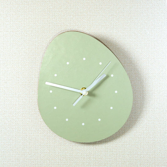 オリジナルウェーブウッド掛け時計